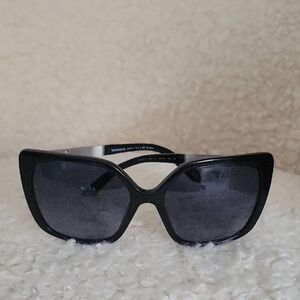 Tiffany & Co. Black Geometric Sunglasses